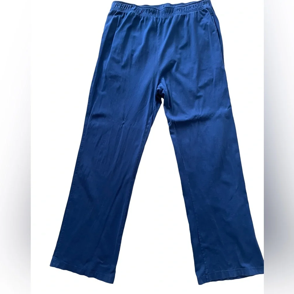POLO JOGGERS TRAVEL PANTS Navy Blue Men’s Size Medium Track Pants